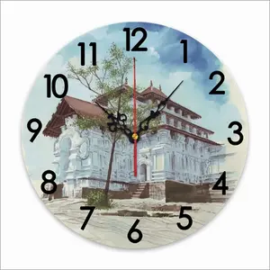 A Shrine To Worship Wall Clock