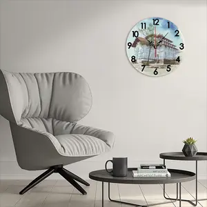 A Shrine To Worship Wall Clock