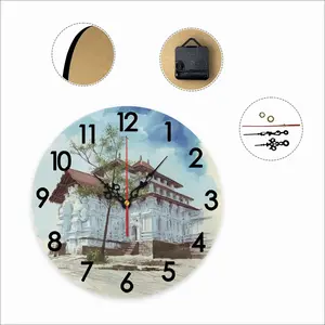 A Shrine To Worship Wall Clock