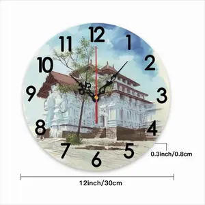 A Shrine To Worship Wall Clock