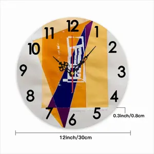 #52B Amberley Road #2 (2021) Wall Clock