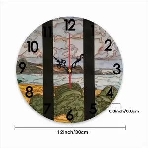 Sea Ranch 4 Wall Clock