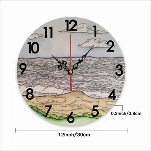 Sea Ranch 3 Wall Clock