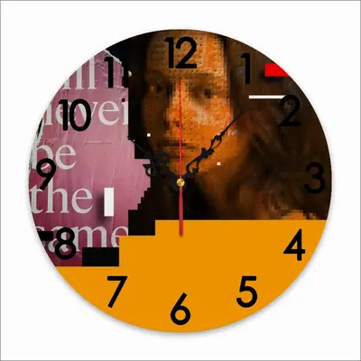 It Will Never Be The Same Wall Clock