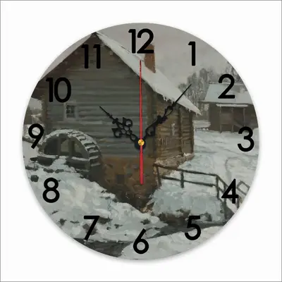 Old Mill Wall Clock