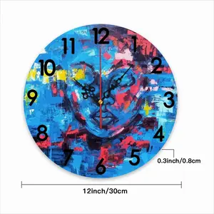 Seeking My True Identity Wall Clock