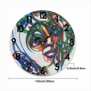 Closed Circle Wall Clock