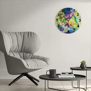 Tropical Splash Wall Clock