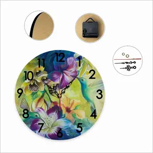 Tropical Splash Wall Clock