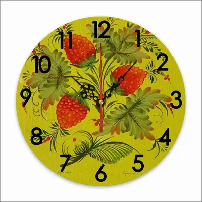 Raspberry Wall Clock