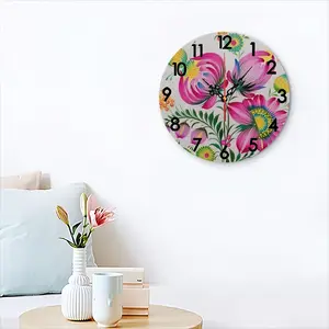 Finally Spring Wall Clock