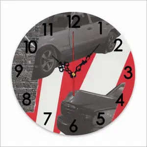 Accident Collage Wall Clock