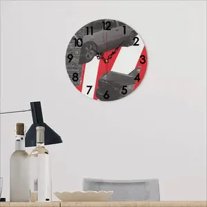 Accident Collage Wall Clock