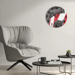 Accident Collage Wall Clock