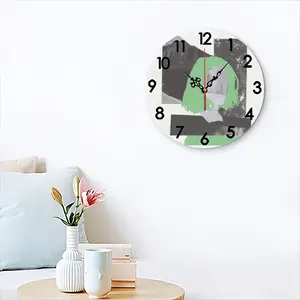 Green Wall Clock