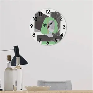 Green Wall Clock