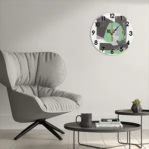 Green Wall Clock