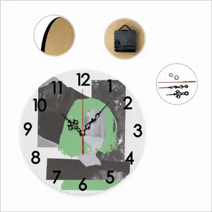 Green Wall Clock