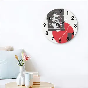 Ripped Ball Wall Clock