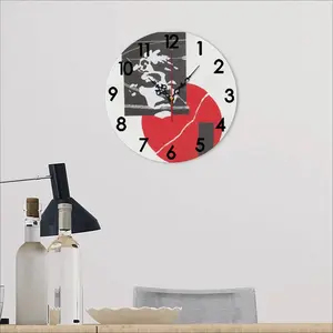 Ripped Ball Wall Clock