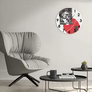 Ripped Ball Wall Clock