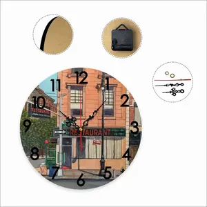 #6Th Avenue Restaurant New York City Wall Clock