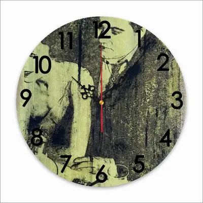 Violette Morris Acid Wall Clock