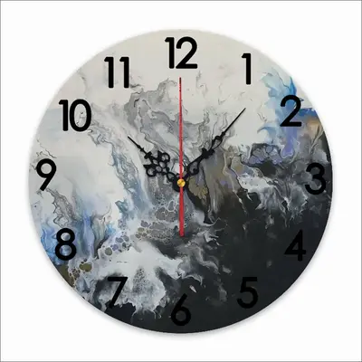 Rising Mist Wall Clock