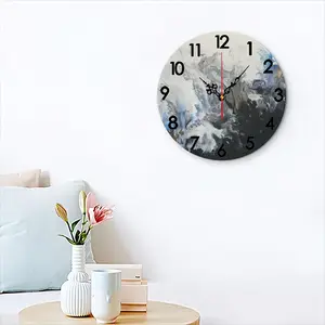 Rising Mist Wall Clock