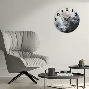 Rising Mist Wall Clock