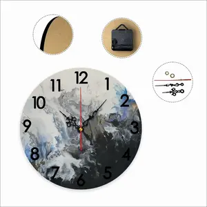 Rising Mist Wall Clock