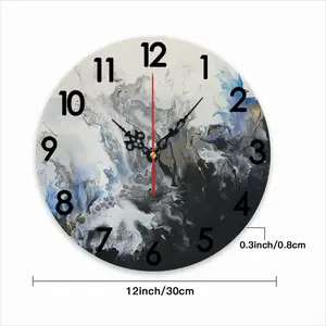 Rising Mist Wall Clock