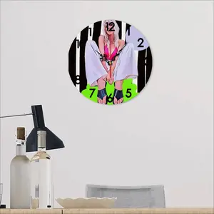 Blonde Fashion Girl Wall Clock