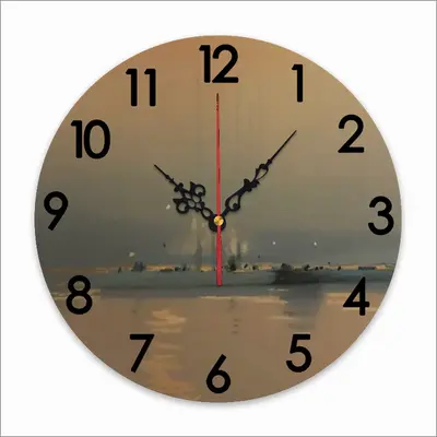 Sailboats A Wall Clock