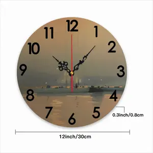 Sailboats A Wall Clock