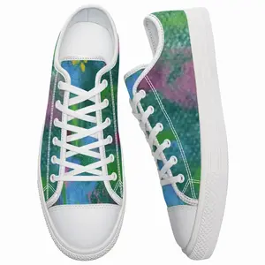 Men English Garden Retro Canvas Shoes