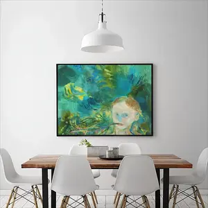 August Round Diamond Painting (Multi-Size, Horizontal)