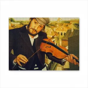 Fiddler On The Roof Round Diamond Painting (Multi-Size, Horizontal)