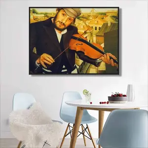 Fiddler On The Roof Round Diamond Painting (Multi-Size, Horizontal)