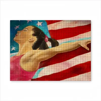 Mckayla Maroney Round Diamond Painting (Multi-Size, Horizontal)