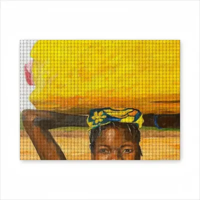 African Girls Round Diamond Painting (Multi-Size, Horizontal)