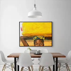 African Girls Round Diamond Painting (Multi-Size, Horizontal)