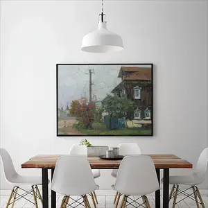 Autumn In Krasnoe On The Volga Round Diamond Painting (Multi-Size, Horizontal)