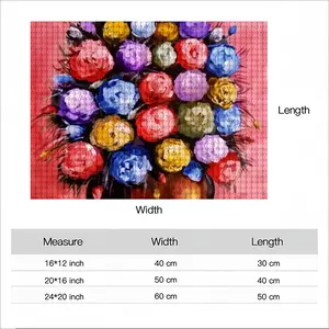 Beautiful Like Roses Round Diamond Painting (Multi-Size, Horizontal)