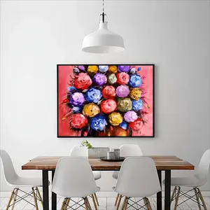 Beautiful Like Roses Round Diamond Painting (Multi-Size, Horizontal)