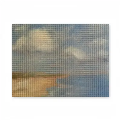 How The Clouds Are Balanced Round Diamond Painting (Multi-Size, Horizontal)