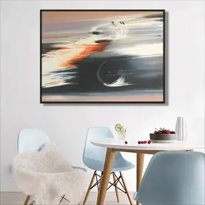 Mclaren Formula 1 Round Diamond Painting (Multi-Size, Horizontal)