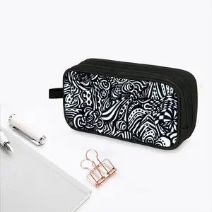 Flowers Pencil Case Bags (Bilayer)