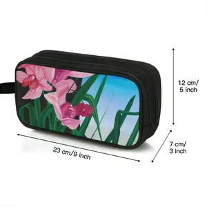 Spirit Of Cymbidium Pencil Case Bags (Bilayer)