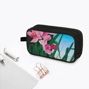 Spirit Of Cymbidium Pencil Case Bags (Bilayer)